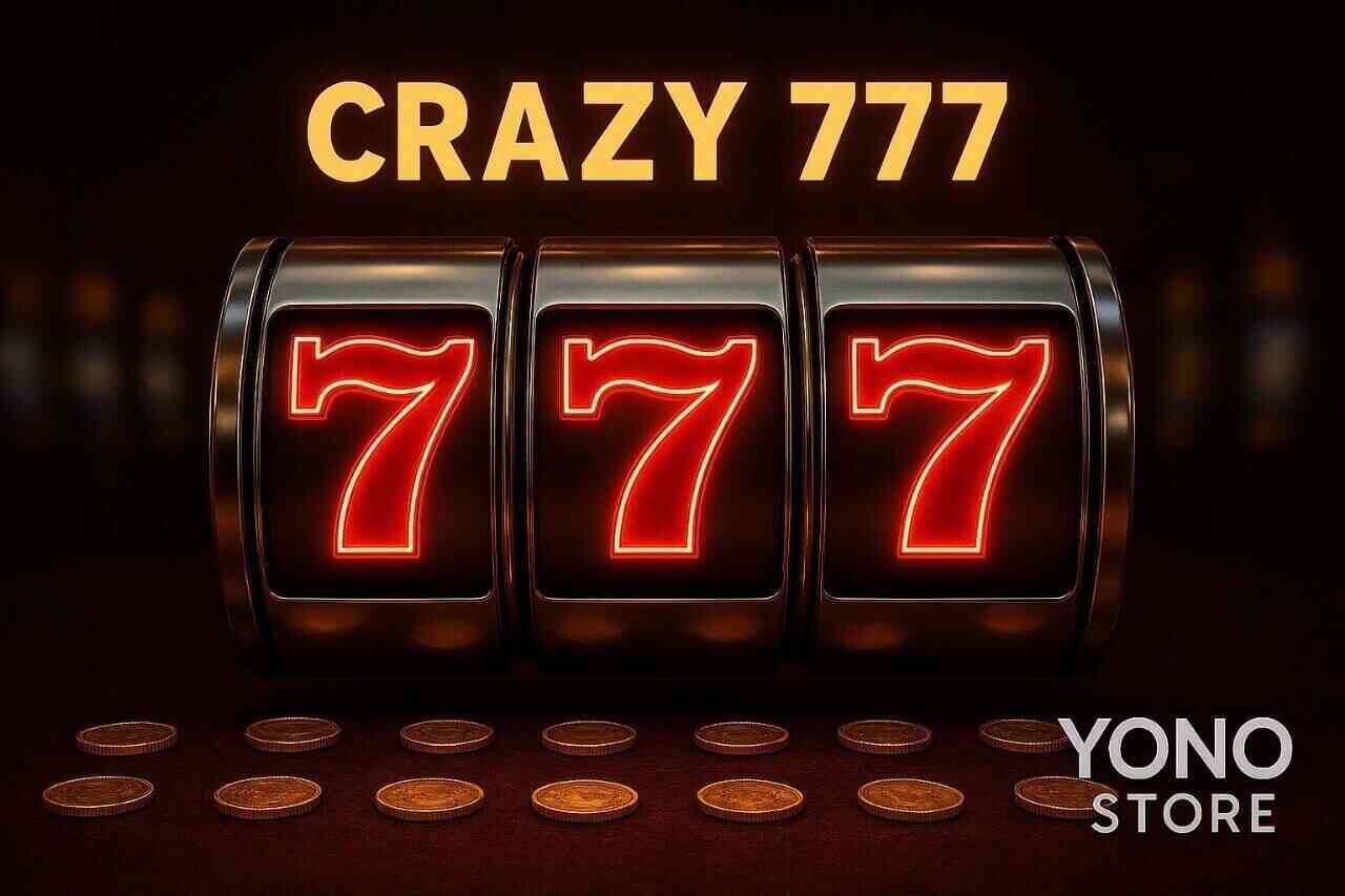 Spin Wild in Crazy 777 on Yono Store – Classic Jackpot Slot Gameplay